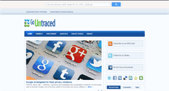 Desktop Screenshot of gountraced.com